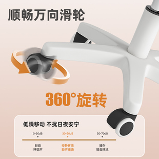 凳美G甲理髲专用懒人圆凳靠背椅 万向滑轮小凳子升降吧凳家用换鞋