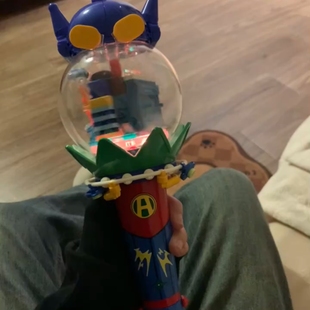 正版森宝蜡笔小新动感能量应援棒系列动漫卡通儿童玩建构拼插积木