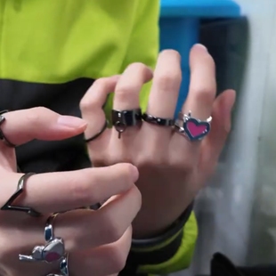 《无畏契约》暮蝶金属戒指动漫游戏周边二次元手作COS道具食指戒