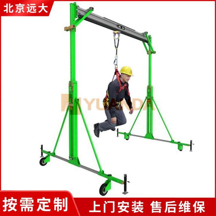 空作业水平生命线系统垂直速差防坠器龙门吊架坠落防护系统