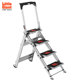 雷都捷特小巨人 梯子折叠室内多功能人字梯加厚铝合金工程梯