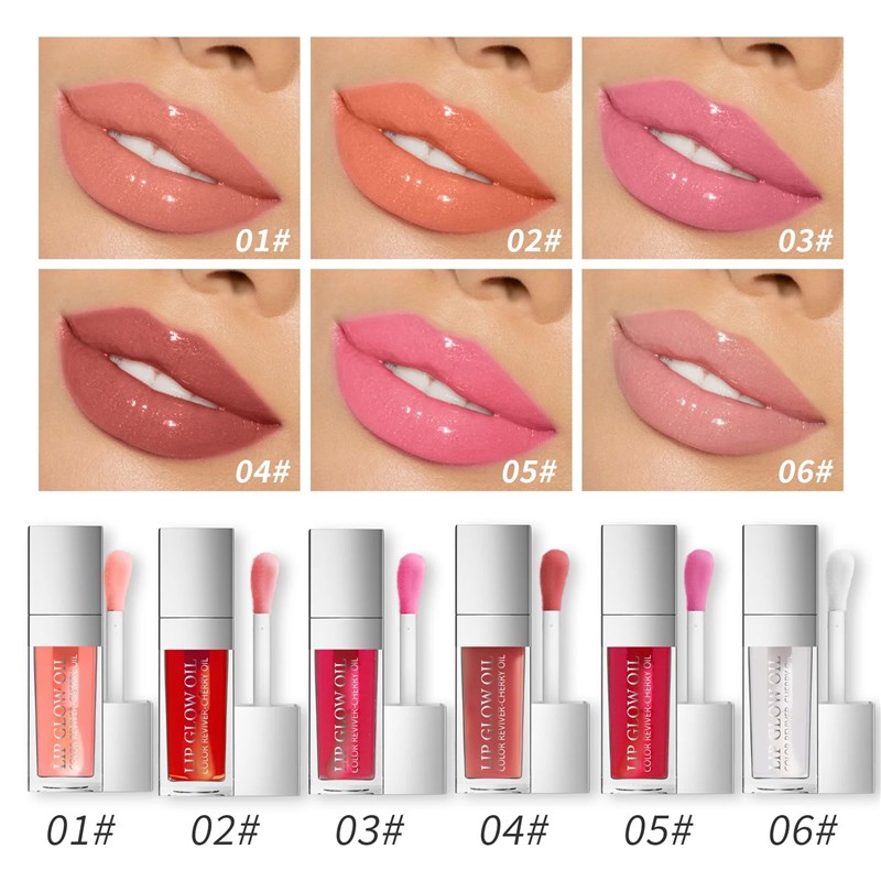 Crystacl Jelly Moisturizing Lip Oil Plumping Lip Gloss Makeu