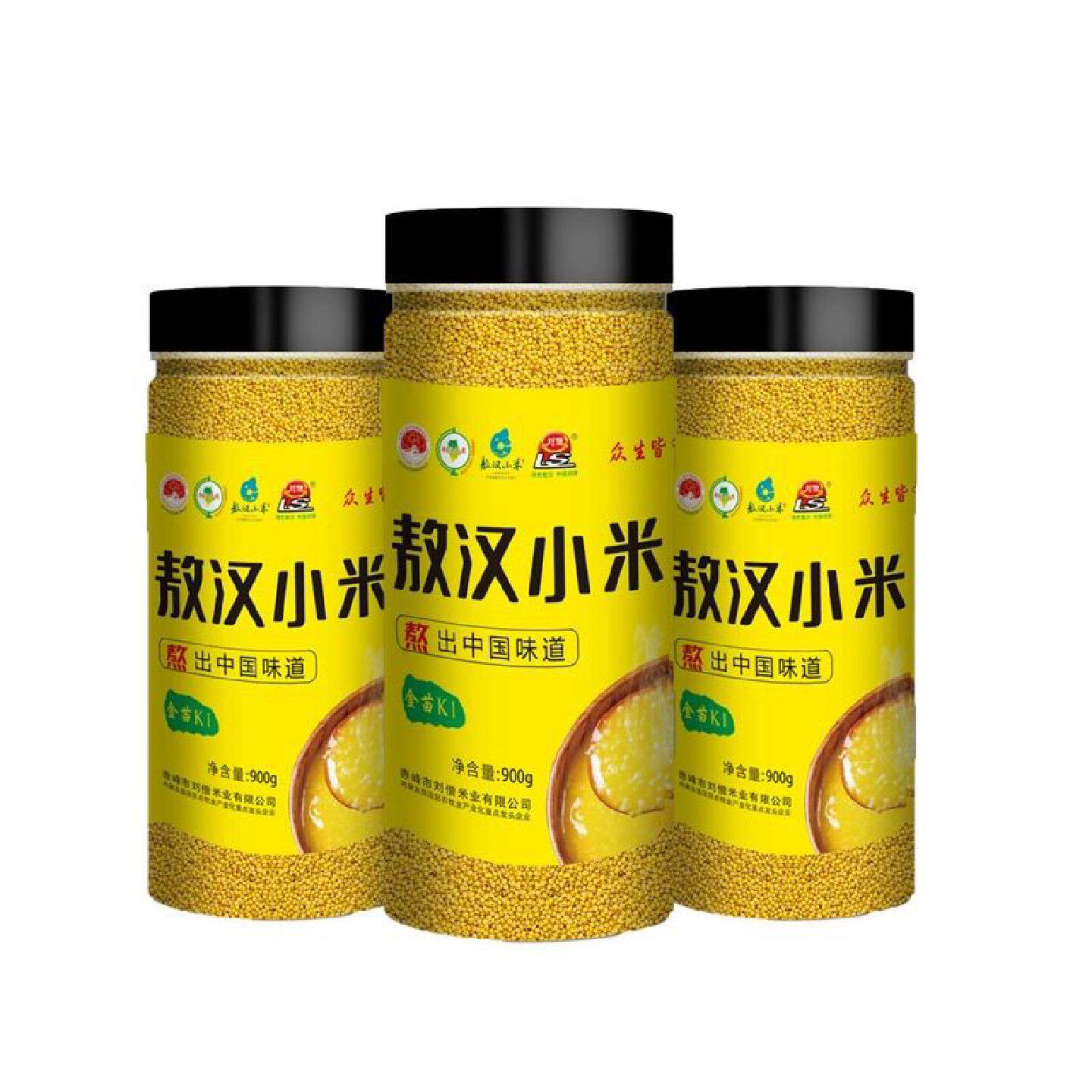 刘僧内蒙古赤峰敖汉黄小米900g农家小黄米五谷杂粮小米粥