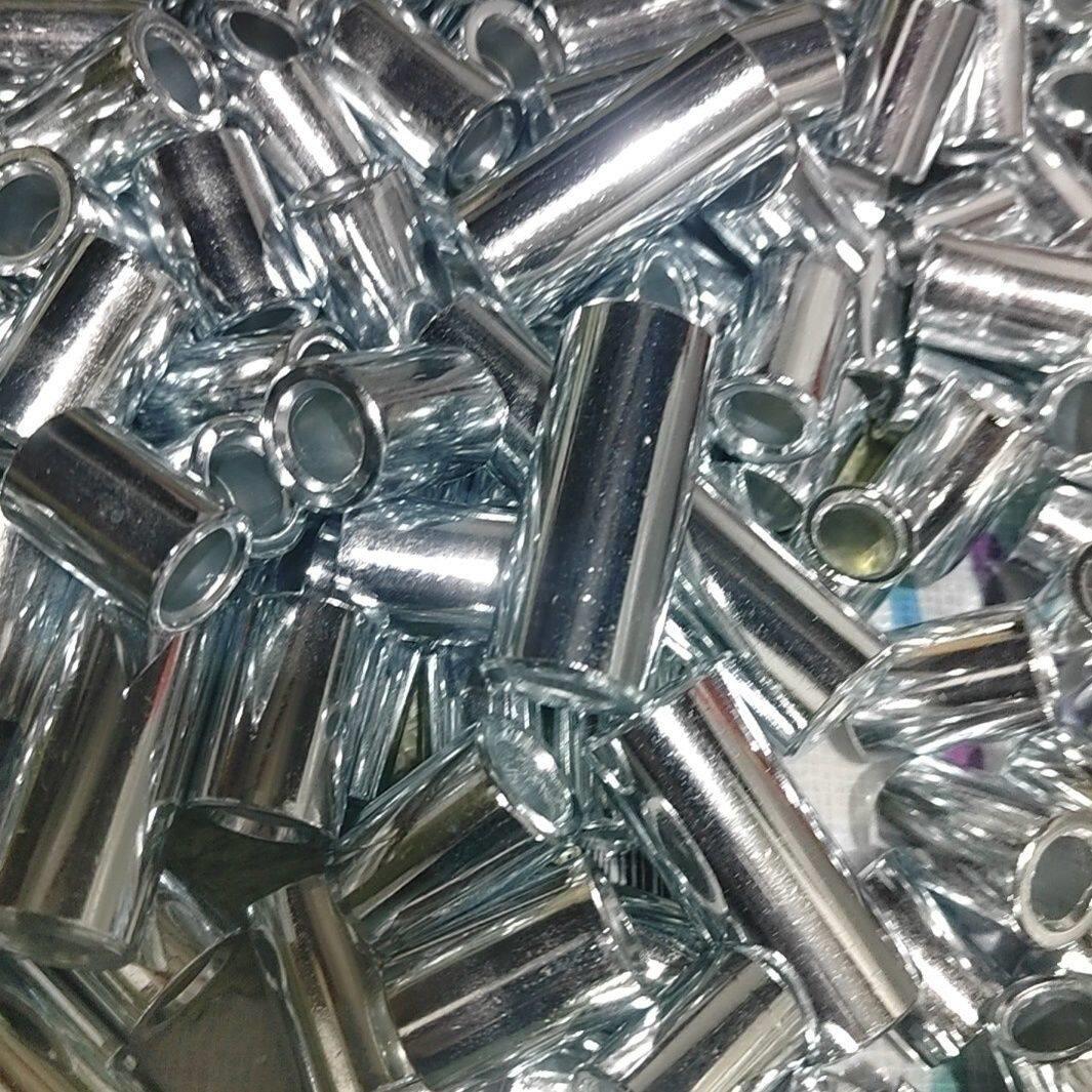 铁套管空心套管通孔圆柱套管螺丝套管轴承套圈衬套无螺纹套管