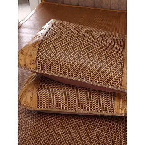 夏季凉席竹席枕套夏季冰丝枕套单人宿舍