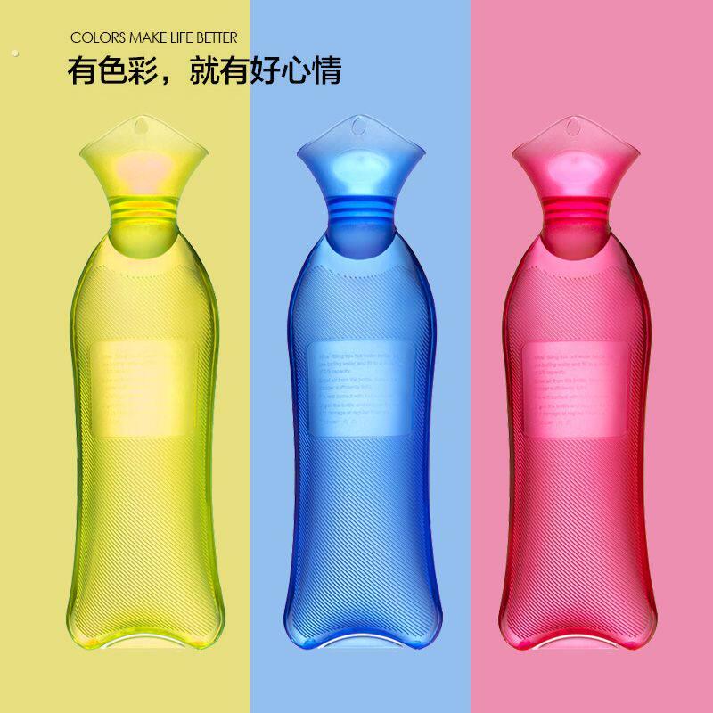热水袋长条形冲灌水热敷肩护腰背部眼睛注水敷肚子大号颈椎暖水袋