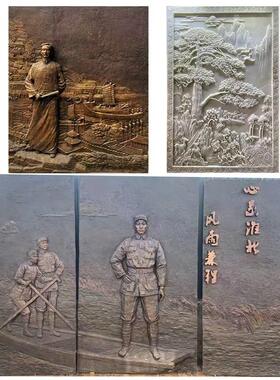 浮雕定制雕塑立体壁画石雕锻铜铸铜玻璃纤维泡沫厂家设计外墙装饰