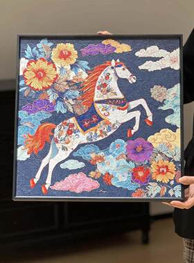 国风装饰画客厅卧室挂画装饰相框摆台摆件简易装饰艺术挂画