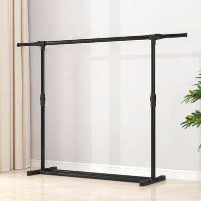 简易晾衣架落地卧室小型凉挂衣架子家用宿舍室内折叠收纳晒架杆子