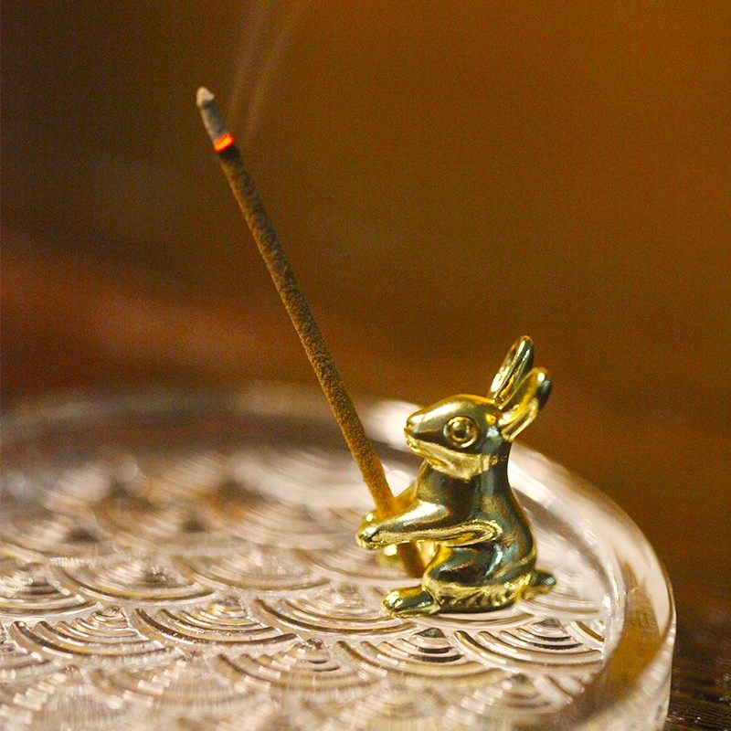 线香香插纯铜小兔日式香插琉璃香盘香托司香尉手绘陶瓷,家居饰品,香托/香盘/香座/香插,淘宝优惠券,粉丝福利购,淘宝优惠卷
