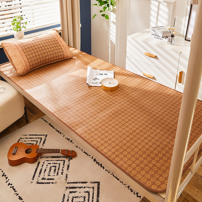 生凉席藤席0.宿舍单人床折叠冰丝草席.米夏天铺席子0.,床上用品,凉席/草席/麻席,淘宝优惠券,粉丝福利购,淘宝优惠卷