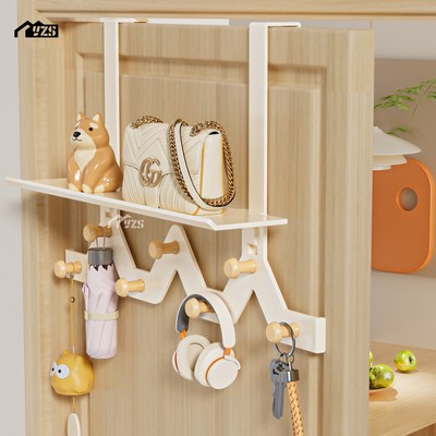 门后卧室客厅挂钩免打孔挂衣架