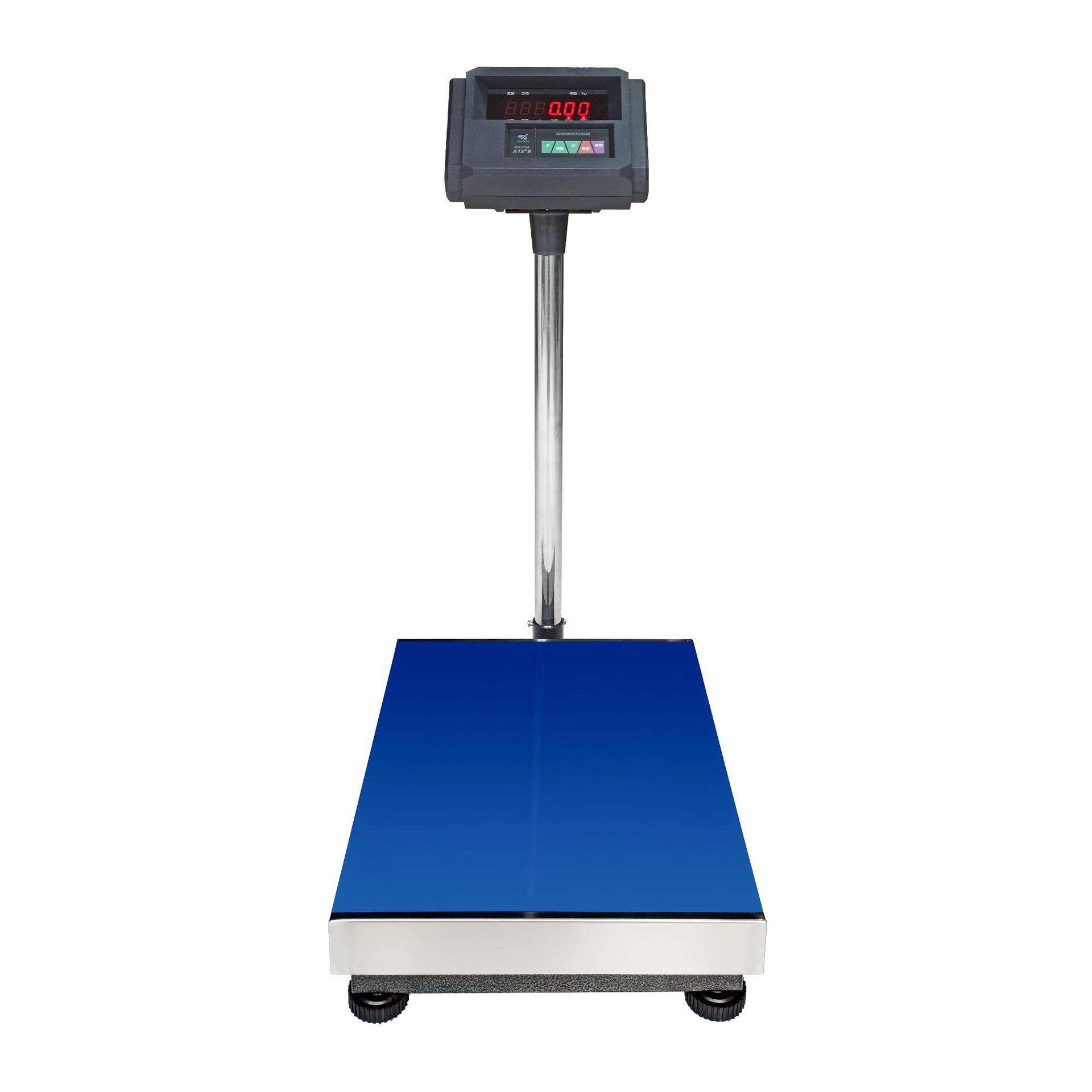 高精度传感器150KG商用防水秤快递称体重秤A12+E仪表电子台秤