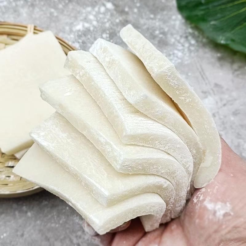 白麻糍手工糯米糍粑台州温岭特产鸡蛋麻糍红糖糯米团早餐小吃美食