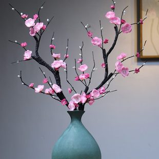 摆件陶瓷花瓶客厅创意复古插花电视柜样板房家居装 玄关新中式 饰