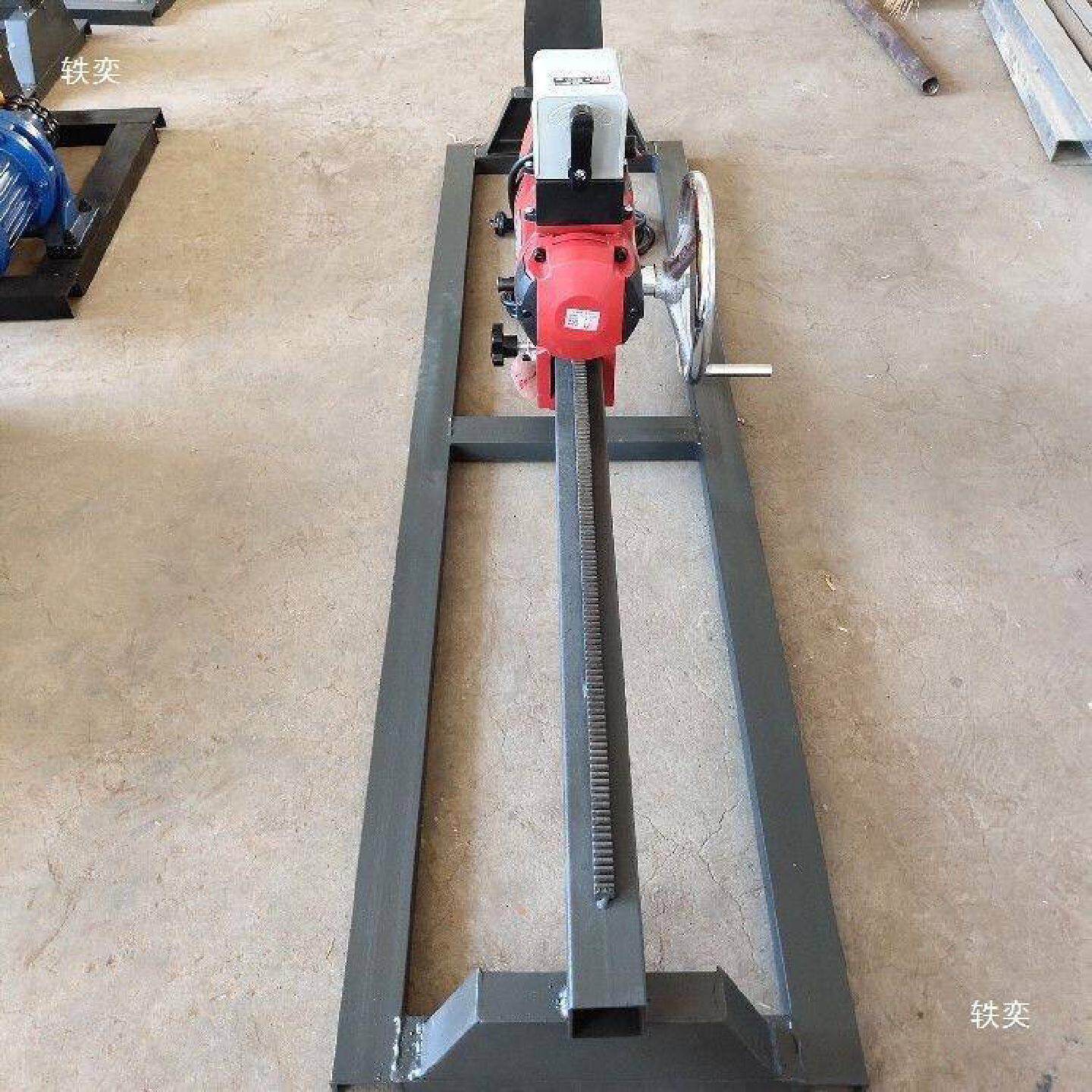 双高小型水钻顶管机自来水入户横向打孔机非开挖过路钻孔铺管机