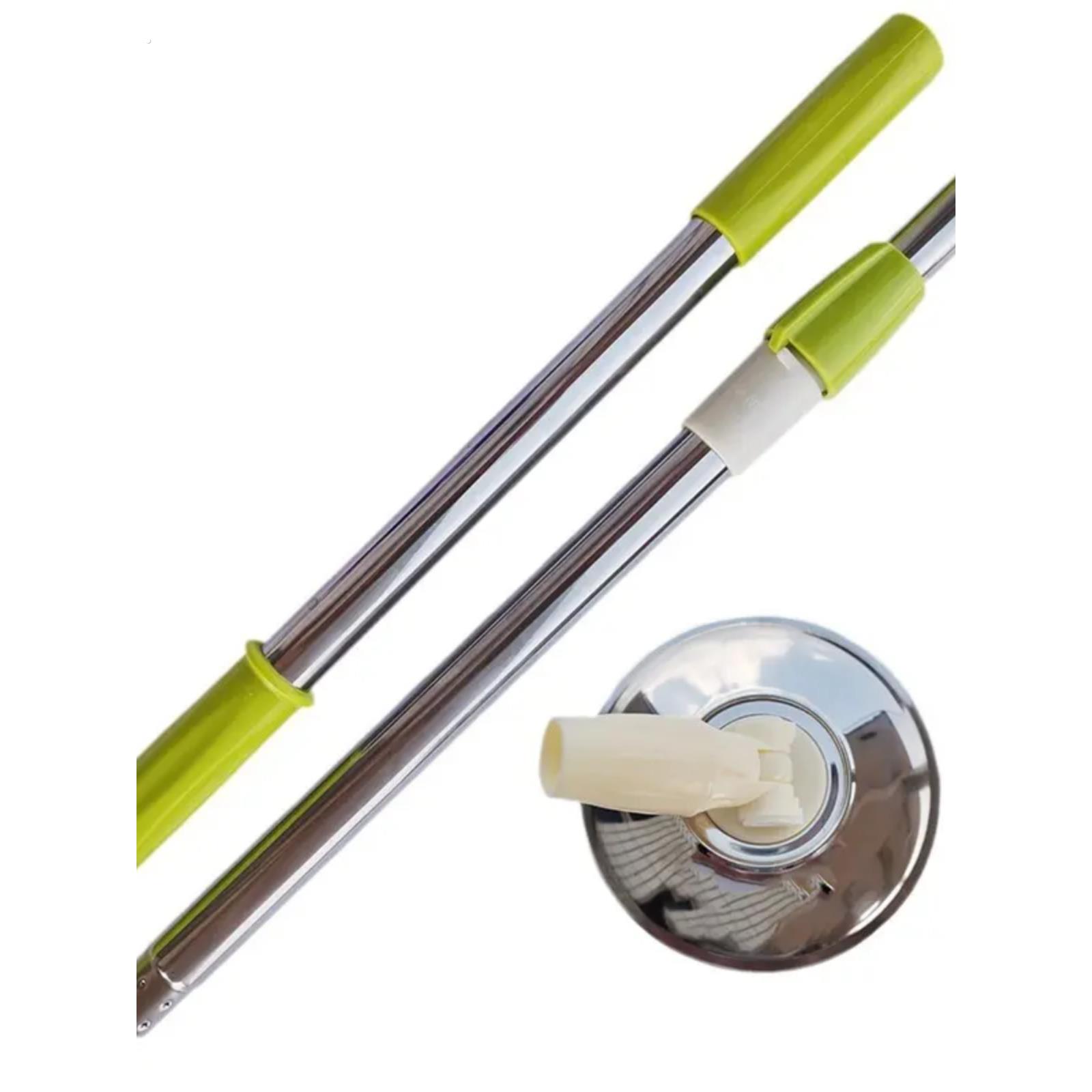 旋转拖把杆单把卖单杆拖把头手压一体式好神拖通用替换配件墩布杆