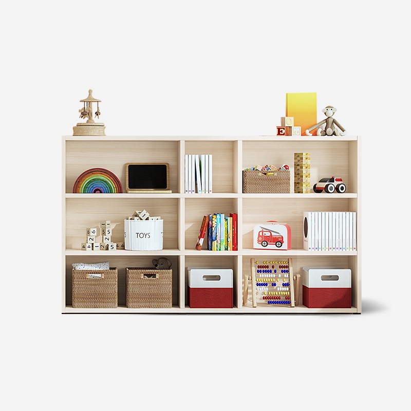 hanssem汉森儿童书柜学生家用书架组合多层收纳柜现代简约储物柜