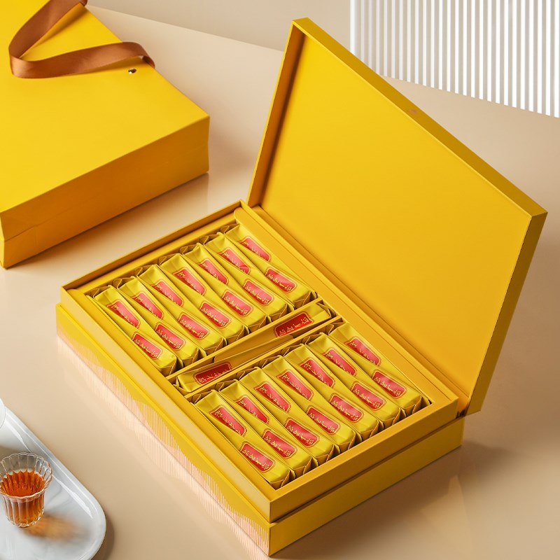 武夷岩茶叶包装盒空礼盒高档长泡袋肉桂水仙单丛岩茶叶礼盒UV定制