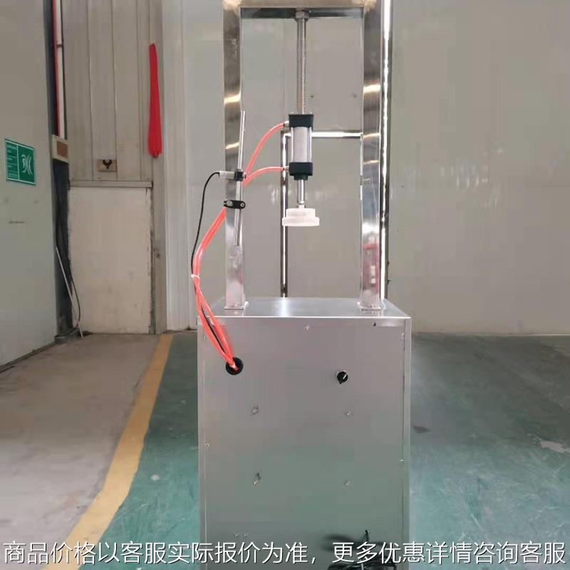 气动打盖机 油桶塑料防盗盖封口机 塑料盖封口机 香油瓶打盖机