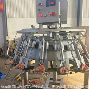 鸭翅根剔骨机 连续式鸡腿脱骨机 牛蛙腿去骨机器