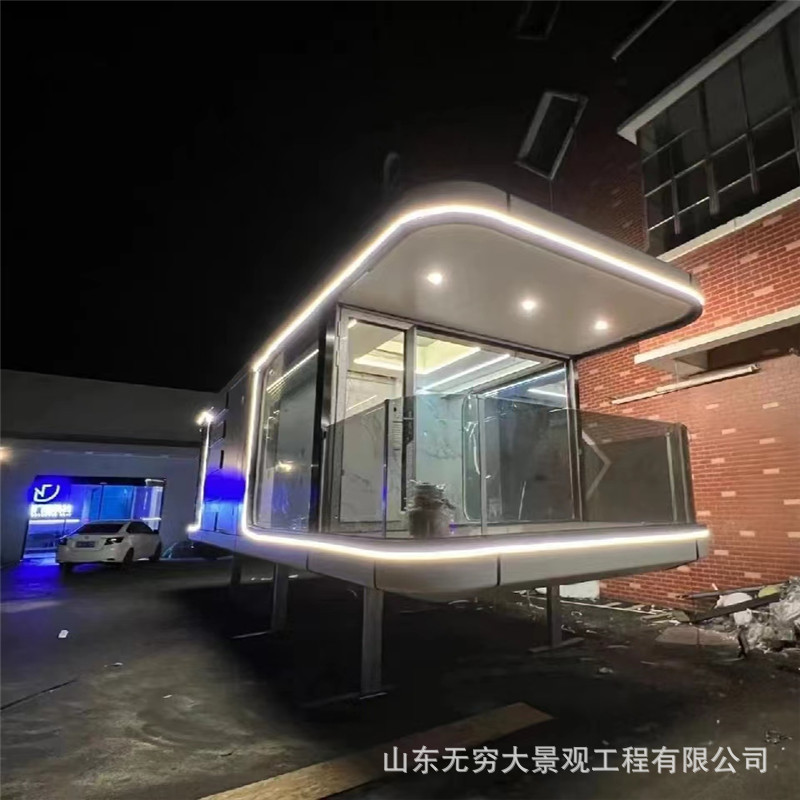 集装箱民宿 苹果舱民宿 户外露营住人网红民宿方舱 景区游客接待