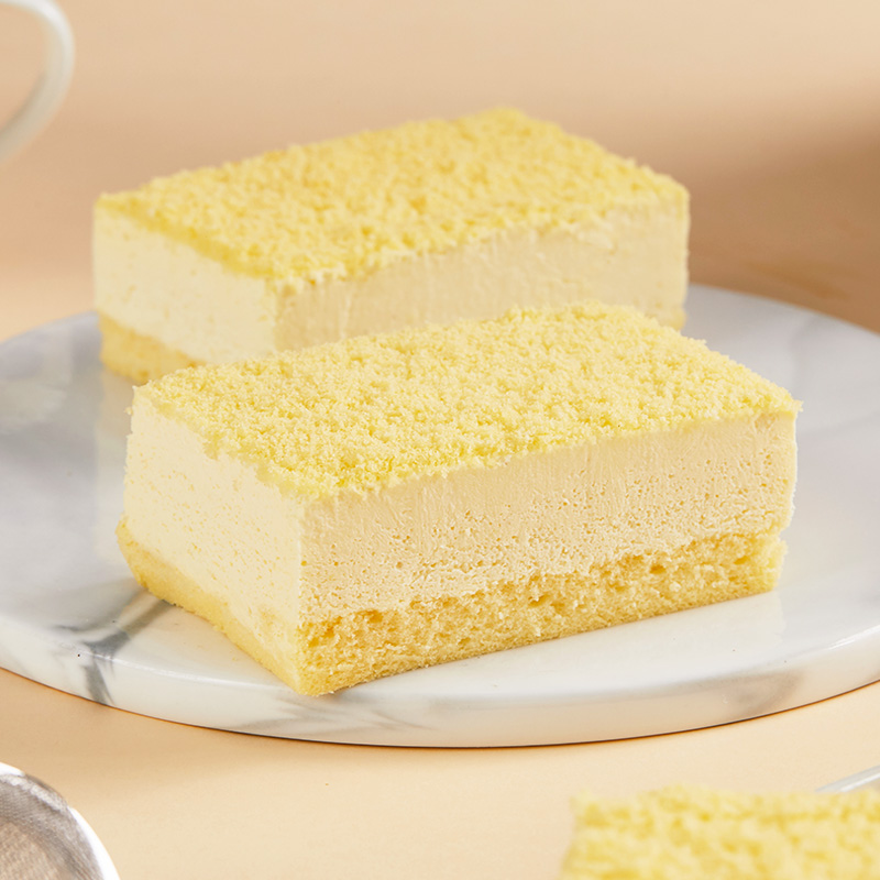 39.9两盒榴莲蛋糕动物奶油