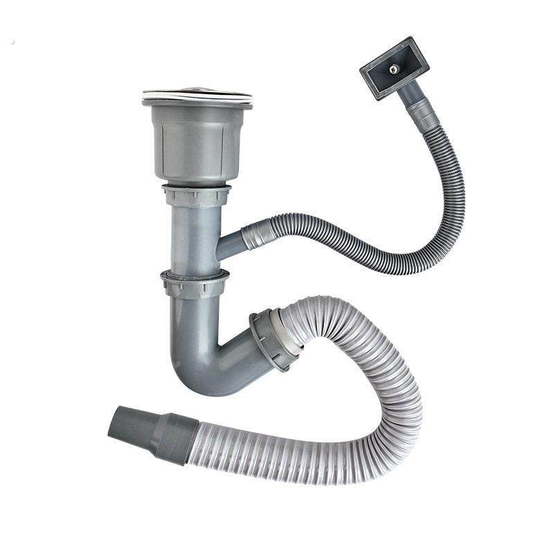 厨房下水道管子洗菜盆池洗碗槽池盆水槽下水管配件单槽排水管软管,家装主材,下水器,淘宝优惠券,粉丝福利购,淘宝优惠卷