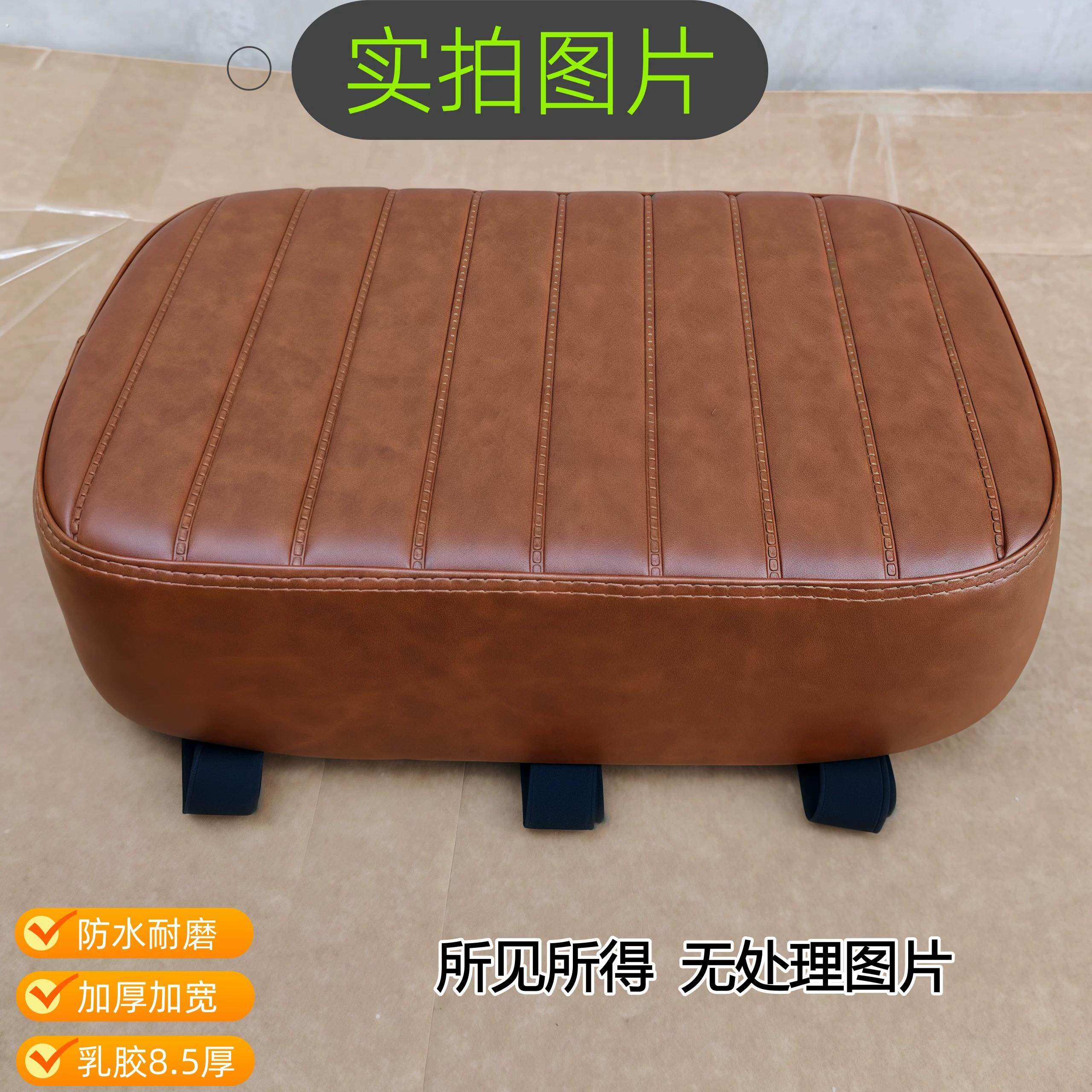 电动车后座加高加厚载人自行车后座折叠车增高绑带固定毛毛虫坐垫