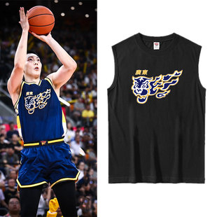 广东宏远无袖背心新赛季2025胡明轩徐杰杜润旺训练服投篮定制徐昕