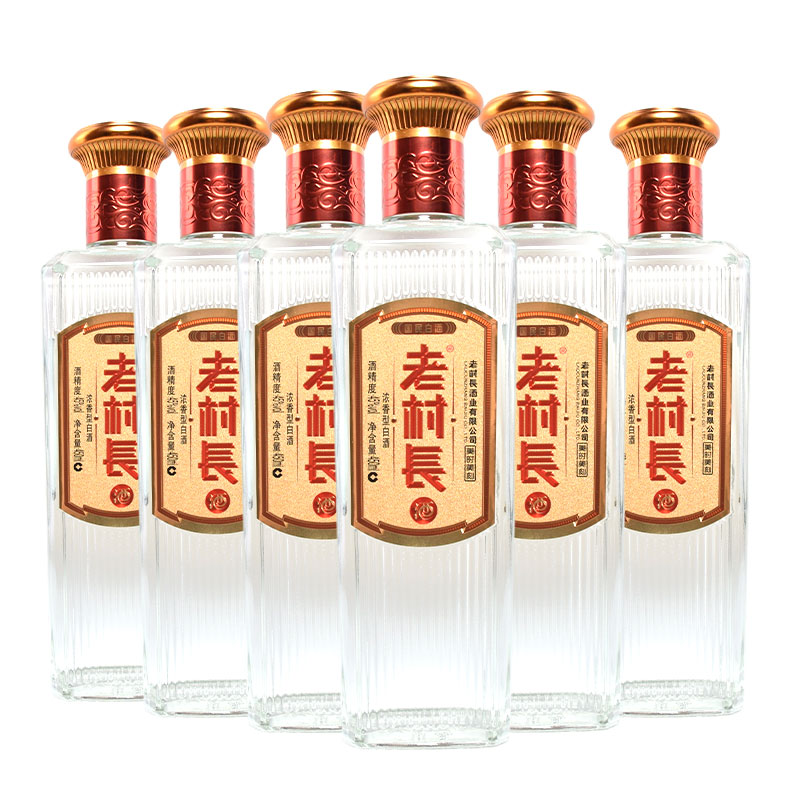 老村长每时每刻45度浓香型白酒