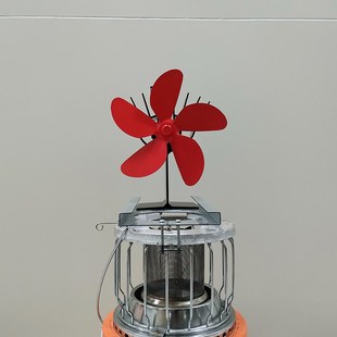 热能风扇家用壁炉户外高温真火烤火暖炉专用余热温差发电创意风扇