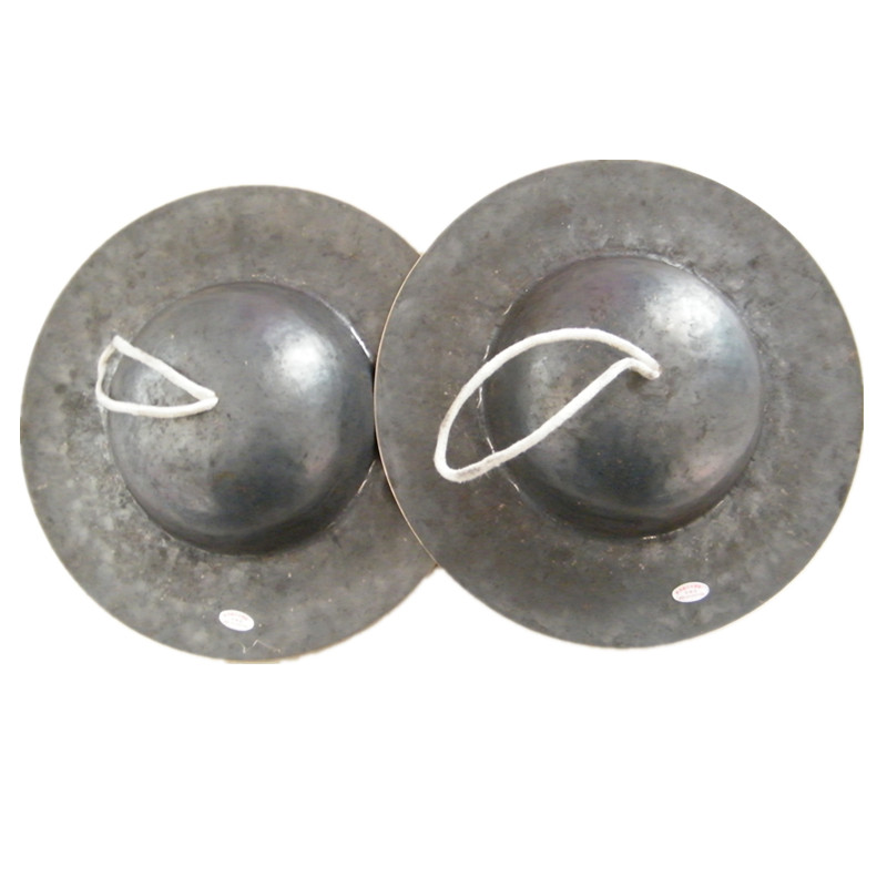 7寸24-40CM二帽川钹川剧锣鼓黑钹大头擦大帽镲法器青铜钹乐器铙钹