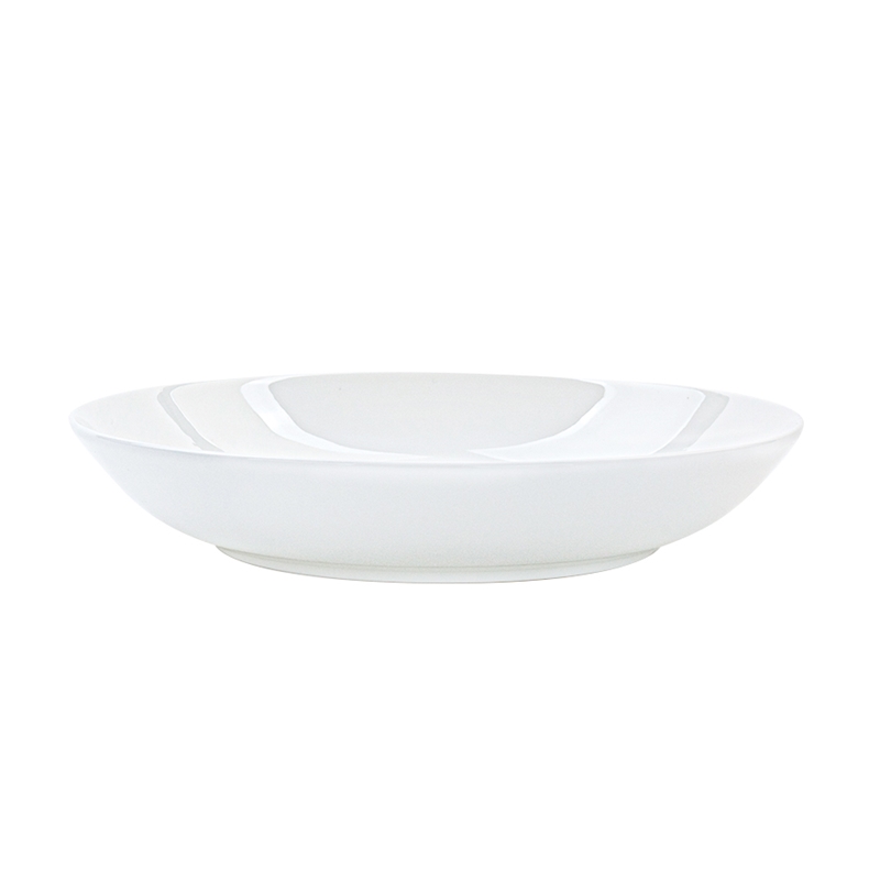 盘子菜盘家用纯白骨瓷餐具陶瓷酒店简约盘碟小碟子饺子盘深盘饭盘