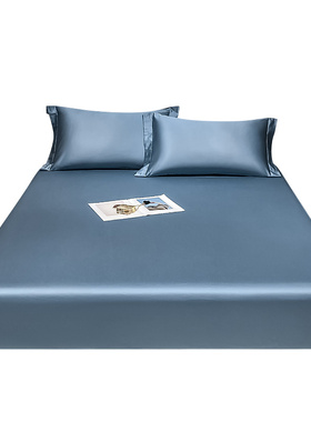 100S全棉床笠单件1.5/2m薄垫5cm棕垫专用10cm床垫套纯棉床罩定制