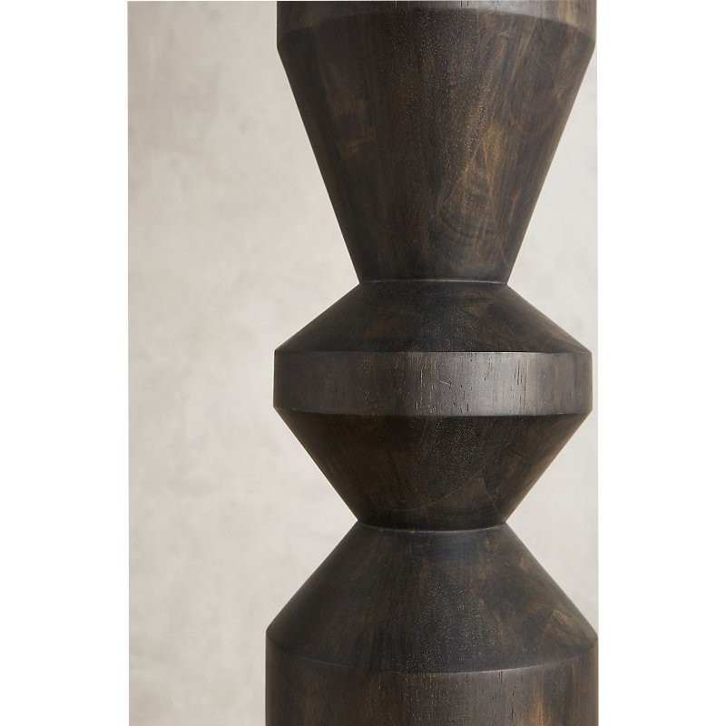 欧式木艺落地灯手工串珠灯罩创意复古别墅民俗客厅卧室装饰落地灯