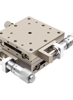 xy轴位移动平台LBXLBY254060-LCR光学精密手动微调升降滑台