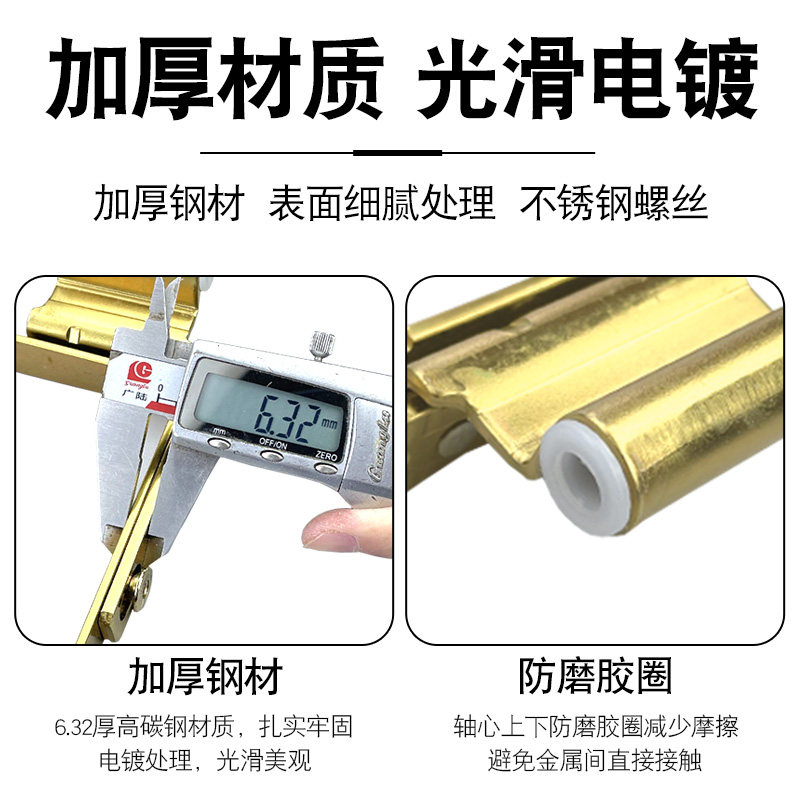 塑钢门窗合页铰链阳台内外推拉窗铰链F平开窗户角部合页配件门合