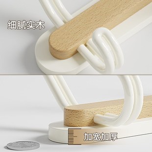衣帽钩入户挂钩免打孔卧室门背大衣墙上I墙壁挂衣架进门后衣服挂