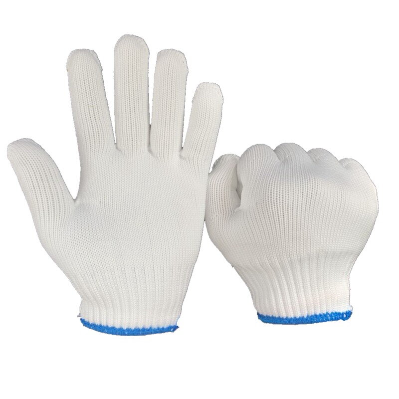 手套劳保耐磨工j作加厚薄款白棉线棉纱尼龙劳动男女干活修车防护,居家日用,手部防护用品,淘宝优惠券,粉丝福利购,淘宝优惠卷