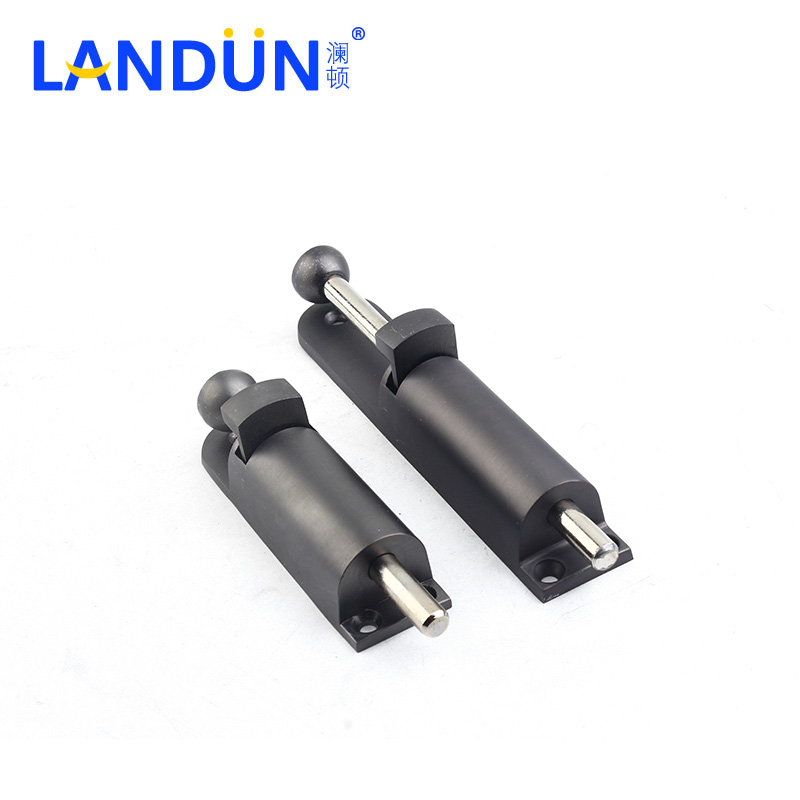 弹簧插销窗户弹簧插销锌合金门插销自动弹M簧插销落地插销免打孔