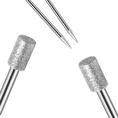 直销3毫米柄金刚石磨头硬质合金打磨镂空机械倒角沟Z槽加工修复