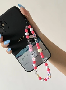 欧美饰品 流苏几何型彩色字母串珠手链 民族风小雏菊花朵手饰