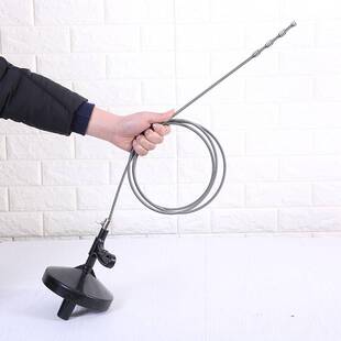 加强管道疏通神器下水道疏通器手摇式马桶疏通工具堵塞一炮通