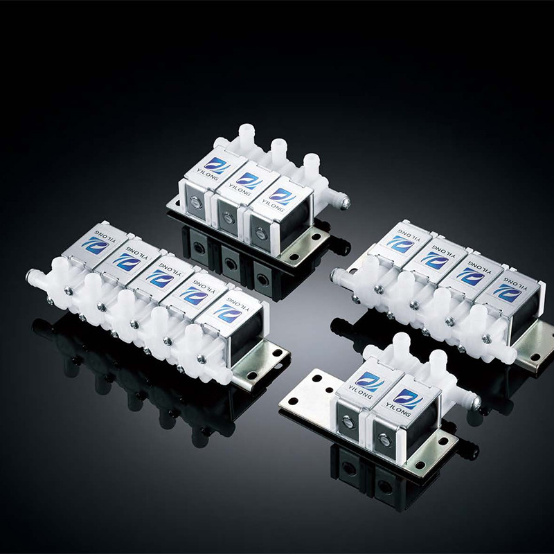 源头工厂YL-020泄压电磁阀微型两位三通组两进一出常闭220v按摩椅