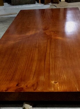 榆木板大桌整板吧l台板台面板餐桌工作台飘窗写字台桌面板隔板定