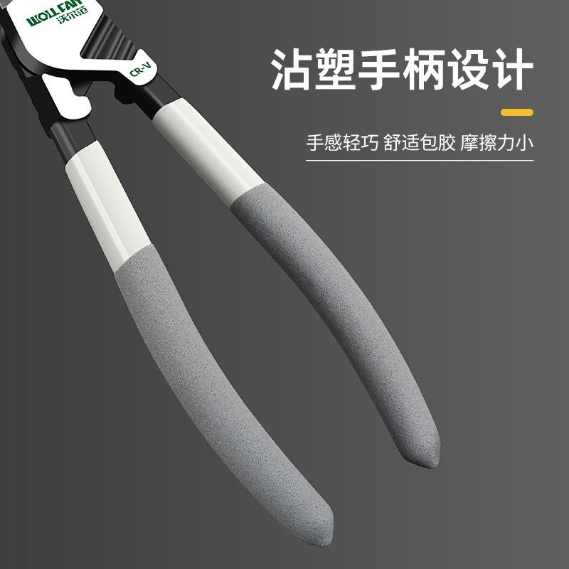 工业级多功能扩张钳挡圈钳卡黄钳内外H两用卡环钳卡簧钳子套装工