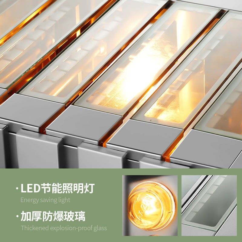 2025新款电烤炉商用抽屉式烤串机智G能自动控温无烟羊肉串电烤箱