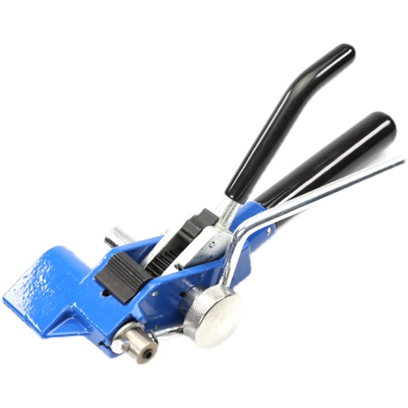 不锈钢打包机钢带拉紧器船用电缆扎带枪裁M剪工具捆扎机一体扎带