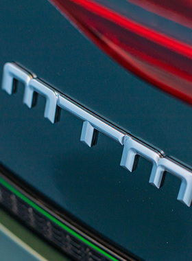 MTM个a性化定制英文字母标汽车尾标改装车标汽车饰品银色黑mtm车